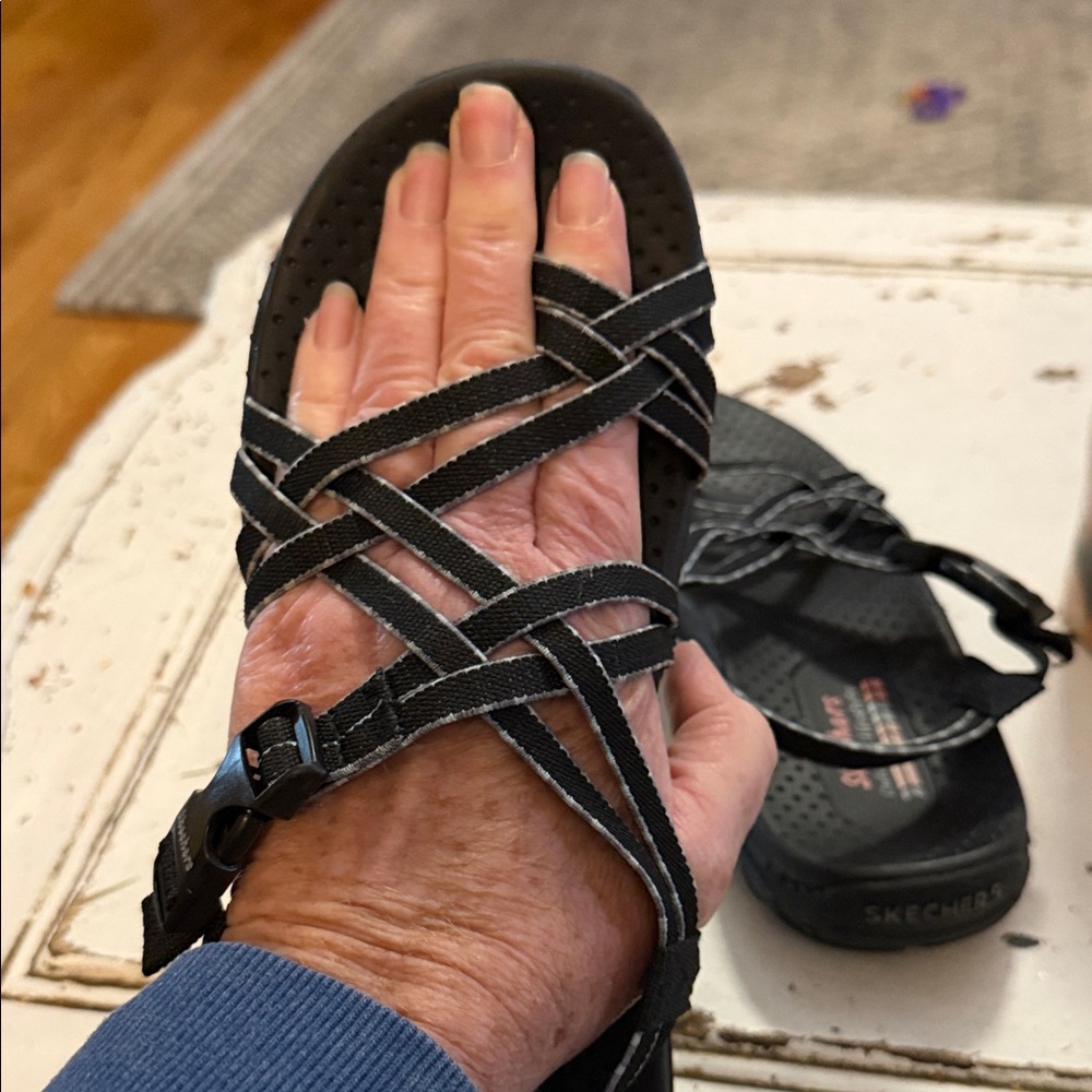 WOMEN'S SKECHERS REGGAE 163595 OUTDOOR SANDALS - Picture 3 of 5